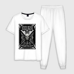 Мужская пижама Маска средневековья