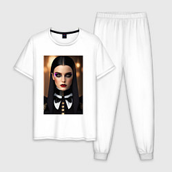 Мужская пижама Уэнсдей А