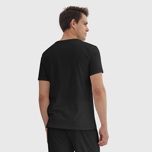 Мужская пижама CS2 logo / Черный – фото 4