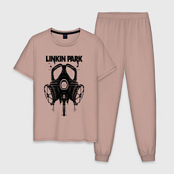 Мужская пижама Linkin Park - gas mask