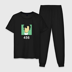 Пижама хлопковая мужская Сон Ки Хун - 456, цвет: черный