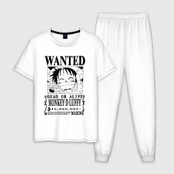 Мужская пижама Первая листовка Луффи Ван Пис