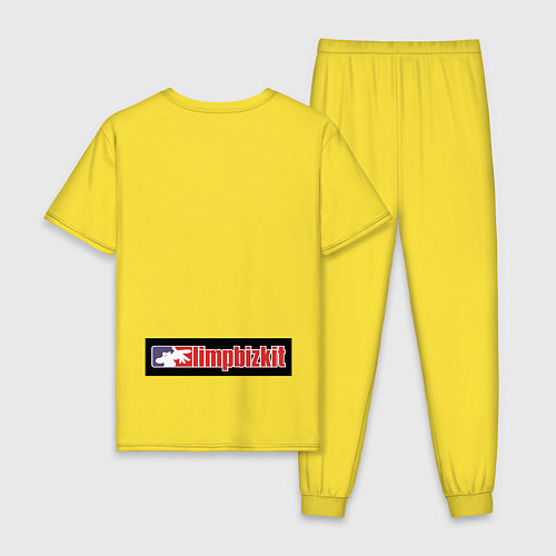 Мужская пижама Limp Bizkit - Significant Other / Желтый – фото 2