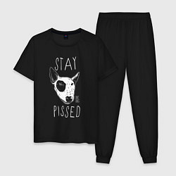 Мужская пижама Stay dog pissed