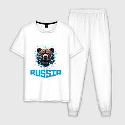 Мужская пижама Russian bear head