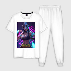 Мужская пижама League of Legends Akali Kda