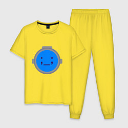 Мужская пижама Синий из Content Warning