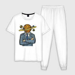 Мужская пижама Человек сатурн