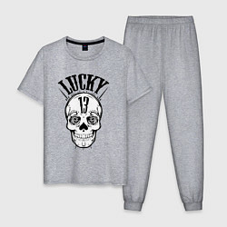 Мужская пижама Lucky skull