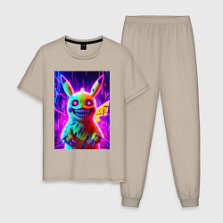 Мужская пижама Пикачу монстр - хэллоуинский хоррор