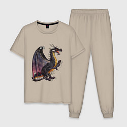 Мужская пижама HOMM3 Black Dragon