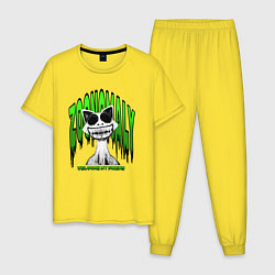Мужская пижама Zoonomaly ужасная аномальная кошка