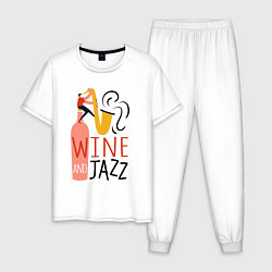 Мужская пижама Винишко и джаз
