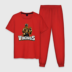 Мужская пижама Vikings team