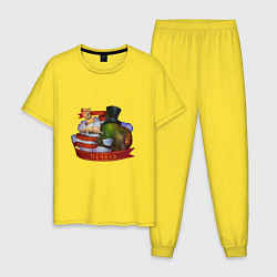 Мужская пижама Мудрость и Печаль - Сэр Троглодит