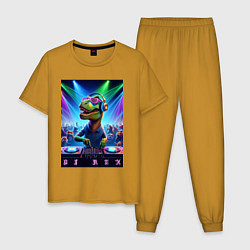 Мужская пижама DJ Rex - neon glow fantasy