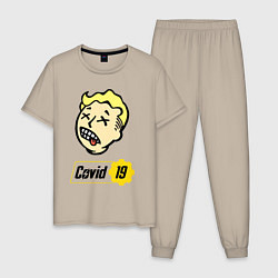 Мужская пижама Vault boy - covid 19