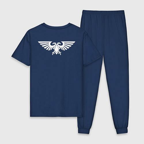 Мужская пижама Ultramarines Warhammer 40k / Тёмно-синий – фото 2