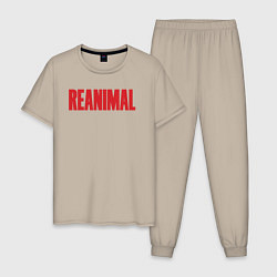 Мужская пижама Reanimal logo