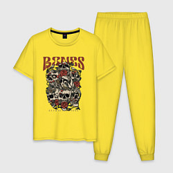 Мужская пижама Привлекательные кости