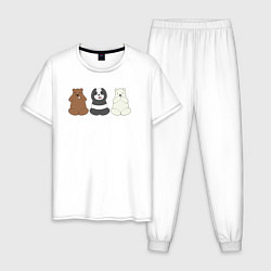 Мужская пижама Три мишки