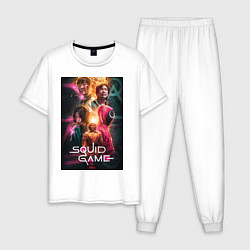 Мужская пижама Игра в кальмара 1 2021