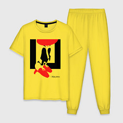 Мужская пижама Девушка в красной шляпе