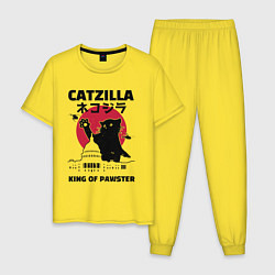 Мужская пижама Котзилла