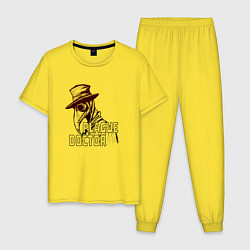 Мужская пижама Понурый чумной доктор