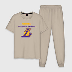Мужская пижама Lakers championship