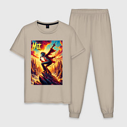 Мужская пижама Mick Jagger -mountain fantasy