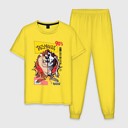 Мужская пижама Taz mania - тасманский дьявол