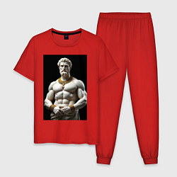 Мужская пижама Античный герой с цепочкой