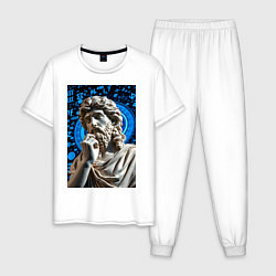 Мужская пижама Античность и математика