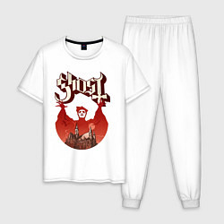 Мужская пижама Ghost - Cardinal Copia