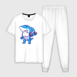 Мужская пижама Акула бодибилдер