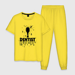 Мужская пижама Стоматолог зубная щетка