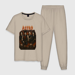 Мужская пижама Astro в стиле хэви метал