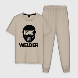 Мужская пижама Маска сварщика