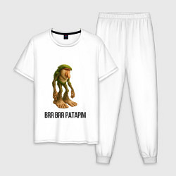 Мужская пижама Brr Brr Patapim Brainrot
