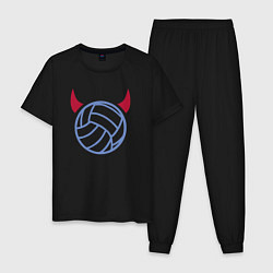 Мужская пижама Volleyball devil