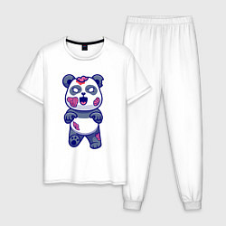 Мужская пижама Зомби панда