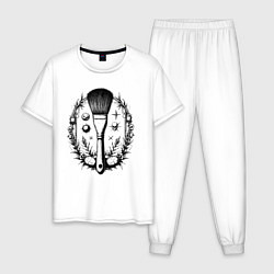 Мужская пижама Космическая кисть