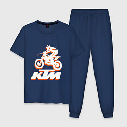 Мужская пижама KTM белый