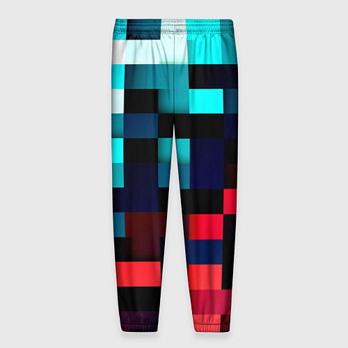 Мужские брюки Pixel Color / 3D-принт – фото 2