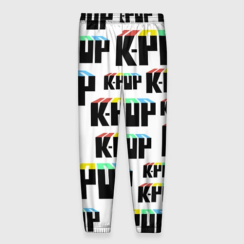 Мужские брюки K-pop Pattern / 3D-принт – фото 2