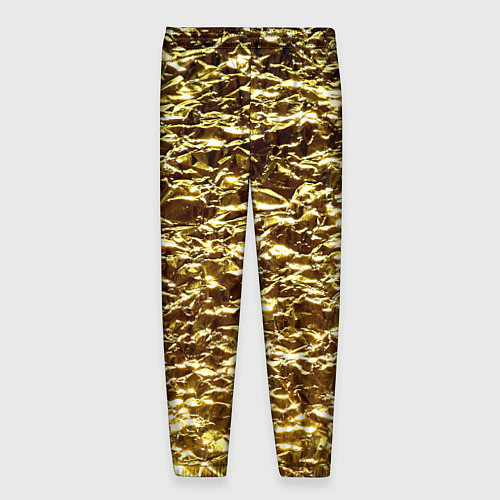 Мужские брюки Золотой / 3D-принт – фото 2