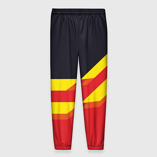 Мужские брюки Man United FC: Red style / 3D-принт – фото 2