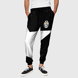 Брюки на резинке мужские FC Juventus: Star, цвет: 3D-принт — фото 2