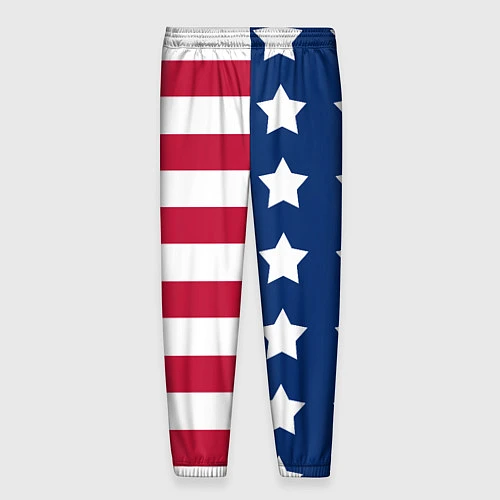Мужские брюки USA Flag / 3D-принт – фото 2